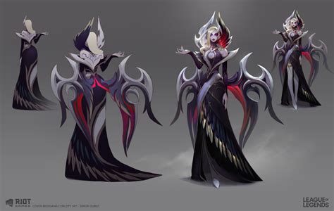 ArtStation Coven Morgana Concept Simon Dubuc League Of Legends