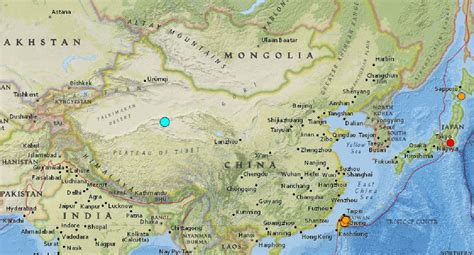 Terremoto En China Un Sismo De Magnitud 5 5 Sacude Qinghai Sin Causar