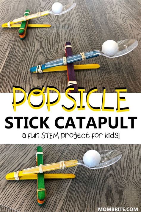 How To Make A Simple Popsicle Stick Catapult Catapult Designs Artofit