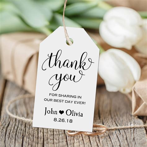 Free Printable Tags For Favors - Printable Word Searches