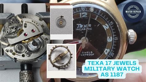 Texa Military Watch Jewels As Full Service Youtube