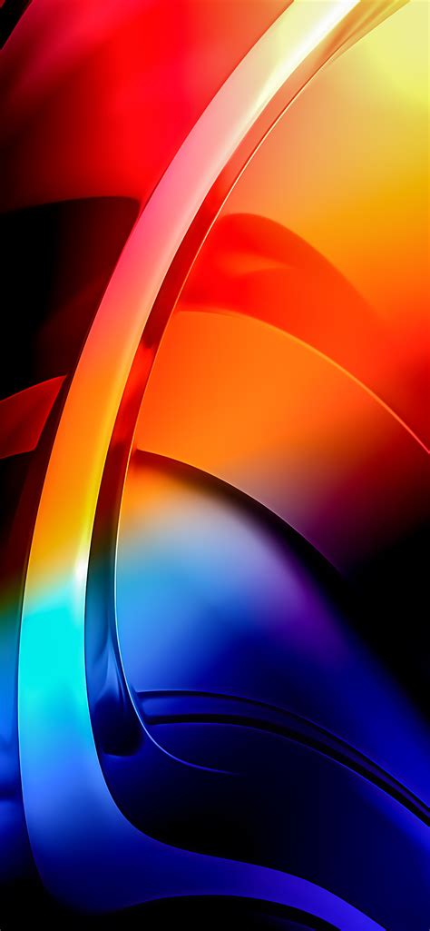 Ios Vibrant Swoosh By Hk Ton Wallpaper Iphone Love Abstract