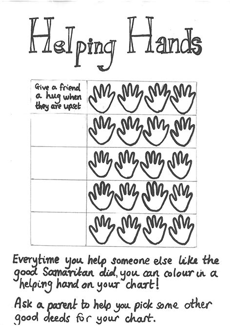 Helping Others Worksheet Kindergarten