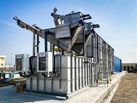 KAUST Invented Mobile Wastewater Plant Installed