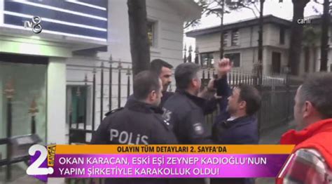 Alacak verecek meselesi nedeniyle kavga çıktı Okan Karacan eski eşiyle