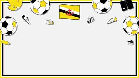 Football Background Design Template Football Cartoon Vector