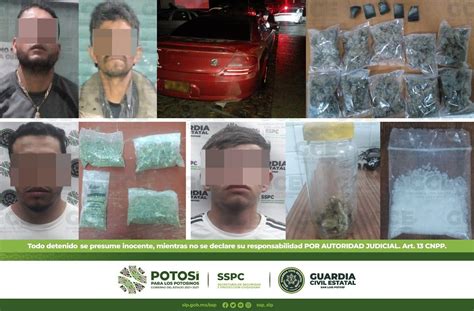 Guardia civil estatal informa la detención de 8 masculinos por presunta