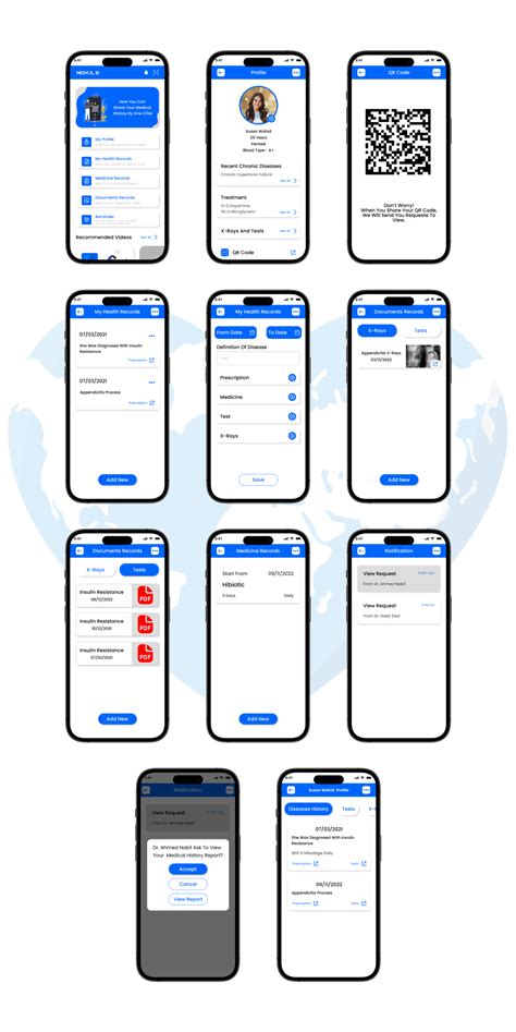 Medical Id Medical Service App Ui Design On Behance