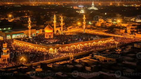 Karbala Iraq Mosque Ashura Day Moharram 26793760 Stock Photo At Vecteezy