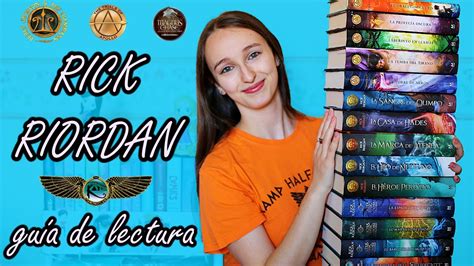 GUÍA COMPLETA DE RICK RIORDAN Percy Jackson Magnus Chase los Kane y