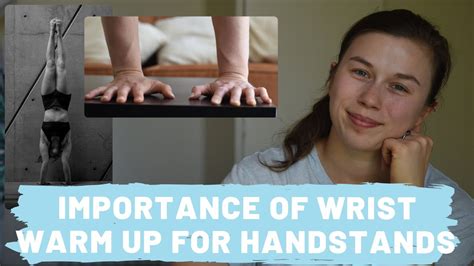 Importance Of Wrist Warm Up For Handstands YouTube