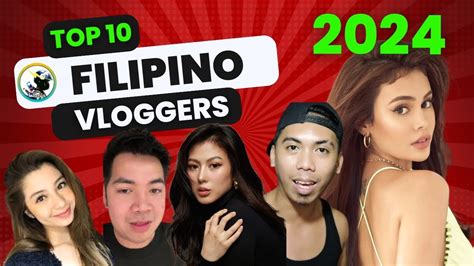 Top 10 Most Subscribed Filipino Vloggers In The Philippines 2024 Youtube