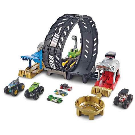Hot Wheels Monster Trucks Çemberde Yarış Seti HBH70 Toyzz Shop