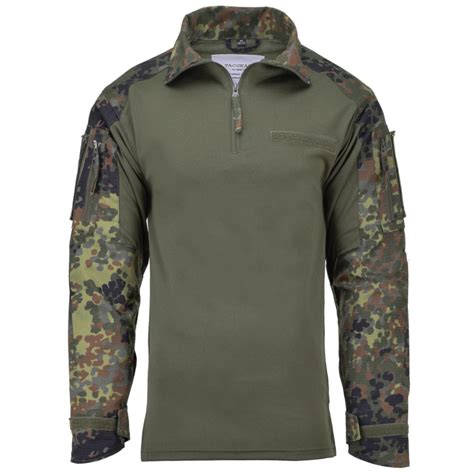 Tacgear Combat Shirt Coolmax Active Bw Flecktarn Felddepot