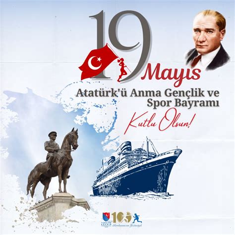 19 Mayıs Atatürk ü Anma Gençlik ve Spor Bayramı kutlu olsun Türkiye