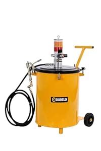 Durelo Grp Air Operated Pneumatic Grease Gun Bucket Kg High