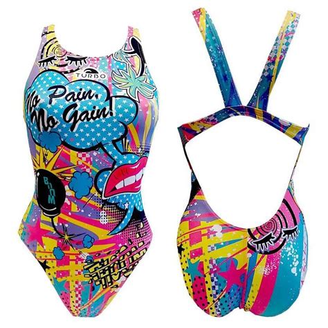 Turbo Maillot De Bain Crazy Comic Multicolore Swiminn