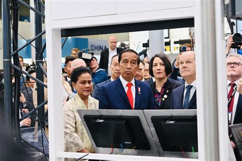 Foto Kesan Para Peserta Paviliun Indonesia Di Hannover Messe