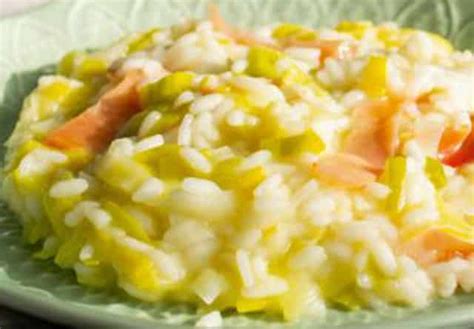 Risotto Aux Poireaux Et Au Jambon Plat Et Recette