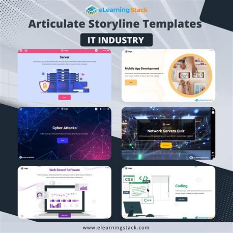 IT Related Templates In 2024 Elearning Templates E Learning Design