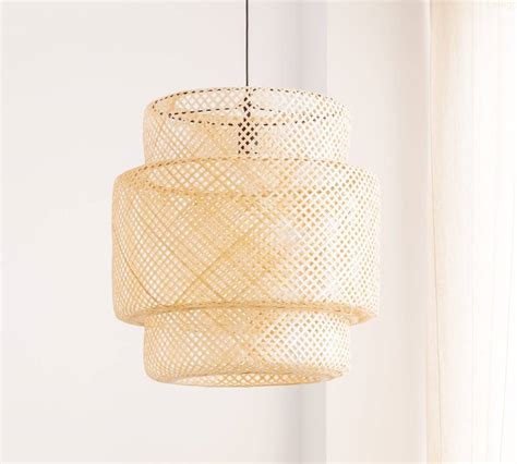 Lampa Wisz Ca Boho Bambusowa Czarna Cm E Ledison Pl