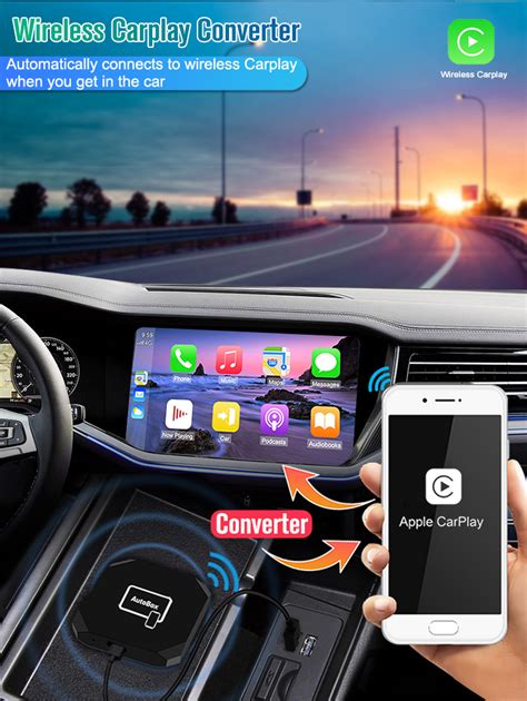 Wireless Mini Apple Carplay Smart Box Android Auto Android