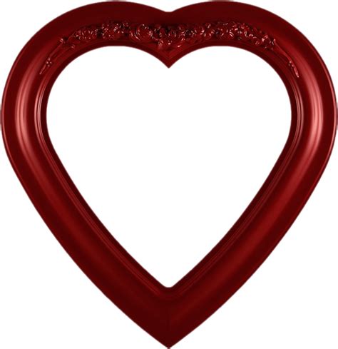 Coeur Rouge Png Cadre Heart Png Frame Coraz N