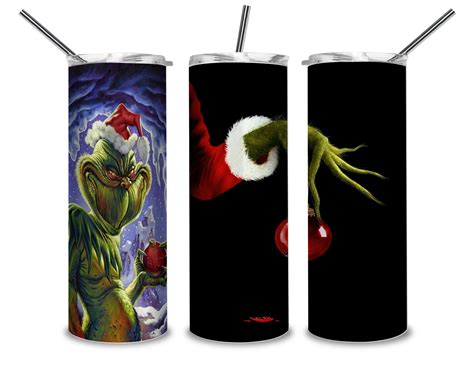 The Grinch Tumbler Png Grinch Tumber Png Christmas Png Gr Inspire Uplift