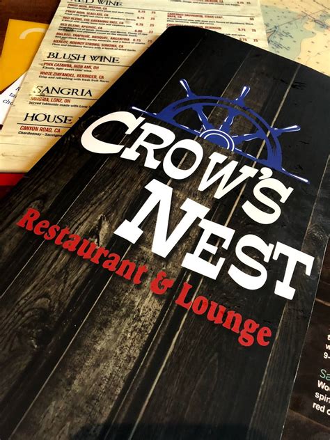 Menu at Crows Nest pub & bar, Ashtabula