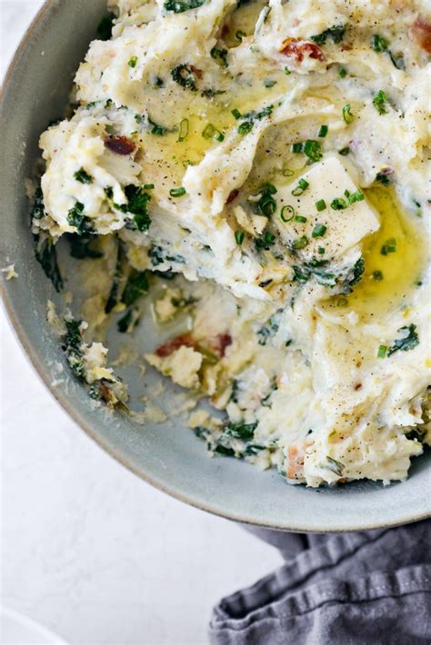 Colcannon Irish Mashed Potatoes Simply Scratch