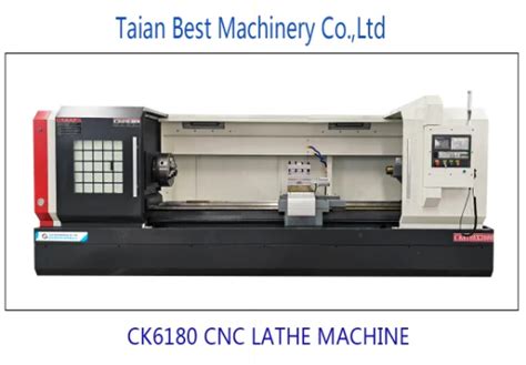 Ck6180 CNC System Horizontal Lathe CNC Turning Center with Milling ...