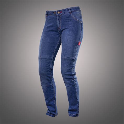 4SR Damskie Motocyklowe Jeansy GTS Lady Blue