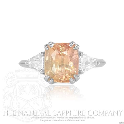 Peach Sapphire Why Peach Is Hot For Engagement Rings