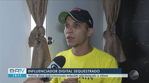 Gravaram V Deo Me Dando Facada Diz Influenciador Sequestrado Na Ba