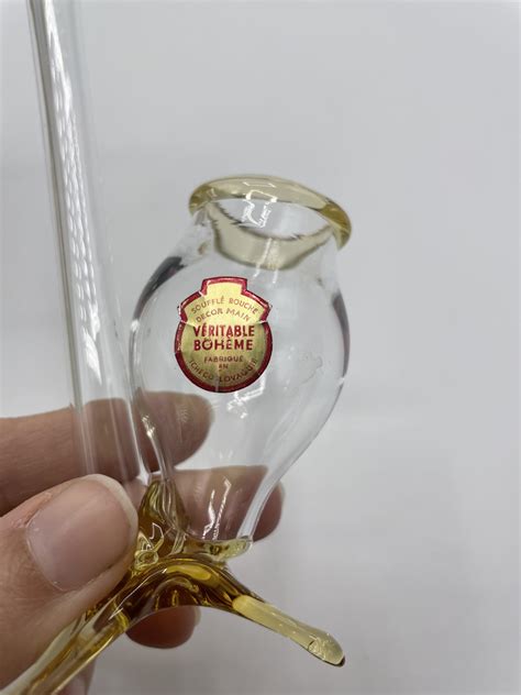 Pipe Cognac Vintage Cristal De Boh Me Ressourcerie Histoires Sans Fin