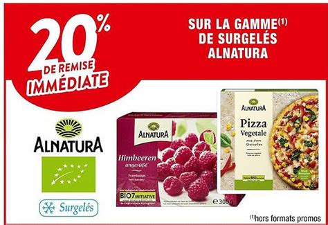 Promo La Gamme De Surgelés Alnatura chez Cora iCatalogue fr