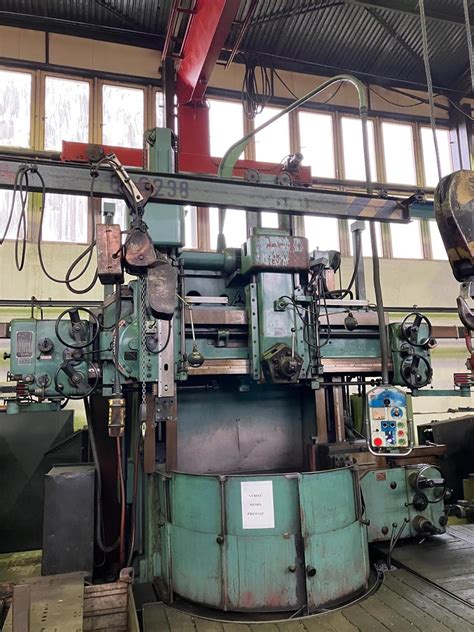 Vertical Turret Lathe TOS SK 12 Used Machines Exapro