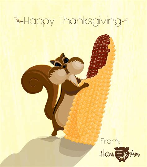 Thanksgiving Squirrel