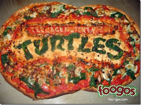 The Teenage Mutant Ninja Turtles Loved Pizza Time So The Natural Thing