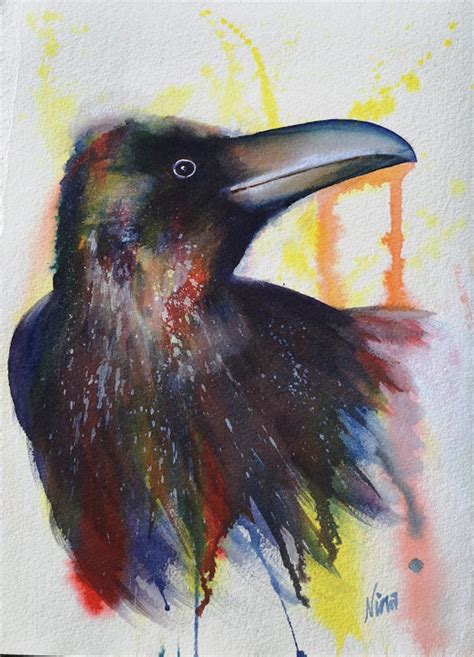 Drippy Crow Nina Camplin