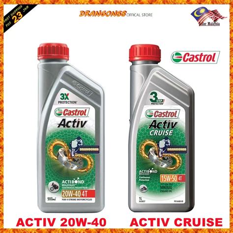 Engine Oil T Castrol Active Cruise W Active W New Stock