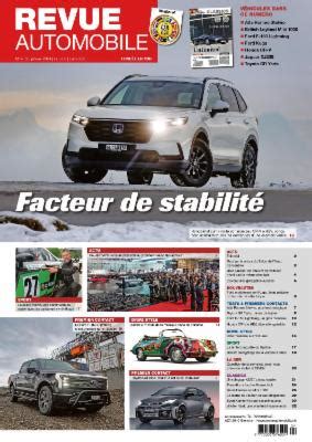 Revue Automobile Janvier Pdf Digital Magazines