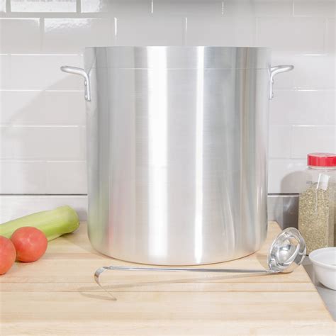 Qt Aluminum Stock Pot Heavy Weight Webstaurantstore