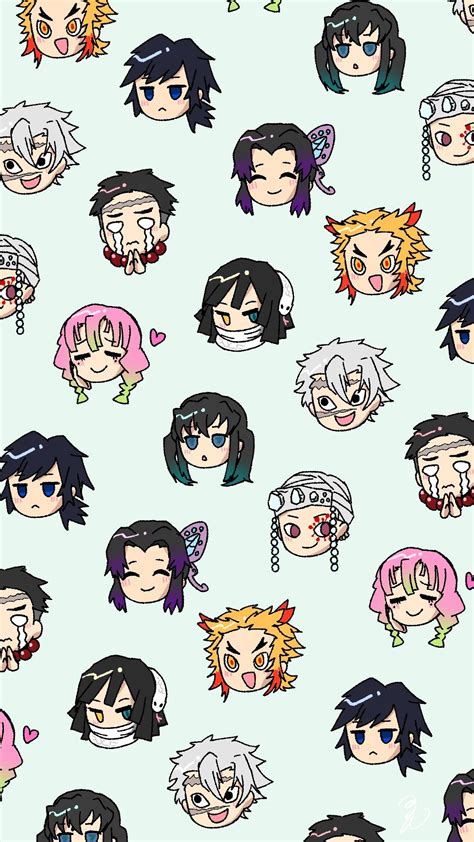 More Picture Of Chibi Pillar Kimetsu No Yaiba Best Resolution Image