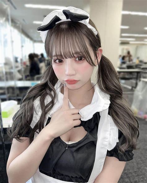 和田海佑さんのインスタグラム写真 和田海佑instagram「いいこにするから雇って 🐈‍⬛ ︎ Nmb48 アイドル メイド