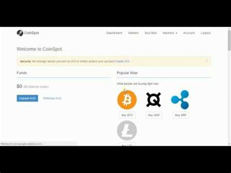 Set Up Coinspot Account Part Youtube