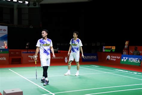 Hasil India Open Kalahkan Wakil Tuan Rumah Ahsan Hendra Lolos Ke