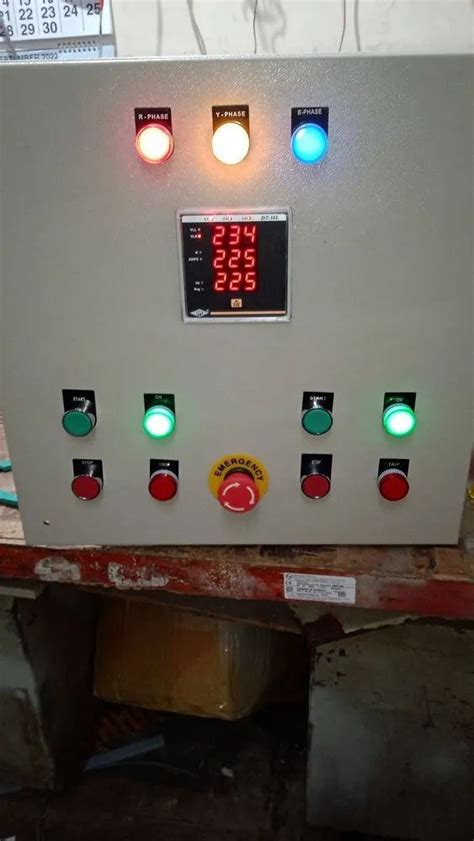 Three Phase 440 V Dol Star Delta Starter Panels For Industrial 20 HP