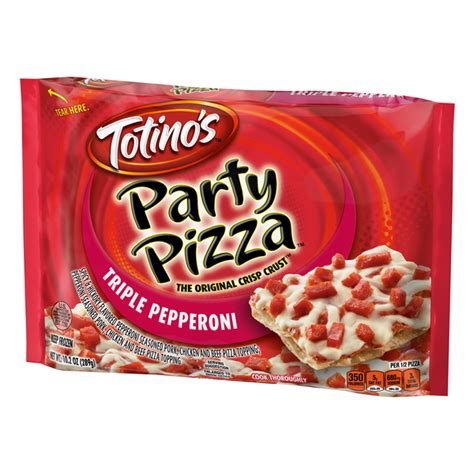 Totino S Triple Pepperoni Party Pizza Hy Vee Aisles Online Grocery