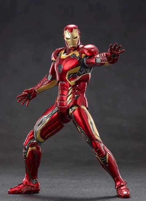 Action Figure Homem De Ferro Mark 45 Iron Man Vingadores A Era De